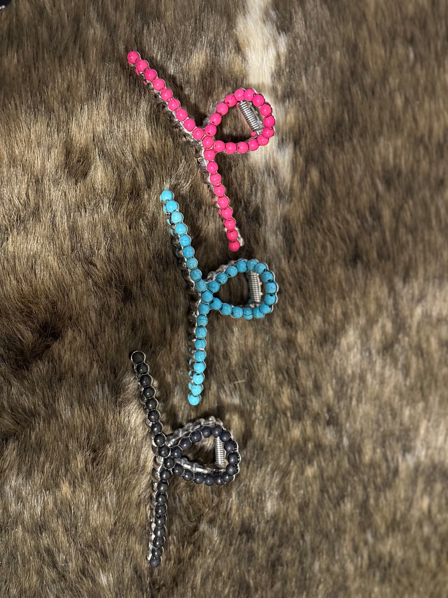 Large Western Metal Claw Clip