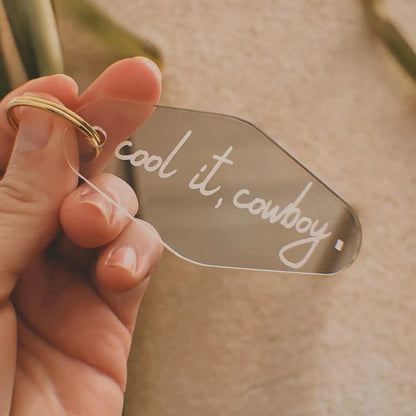 COOL IT, COWBOY KEYCHAIN