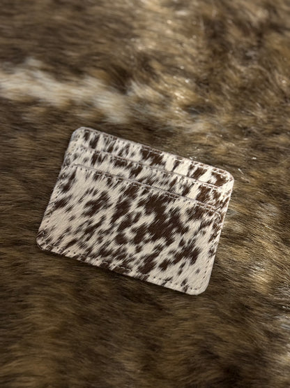 Cowhide Card Holder