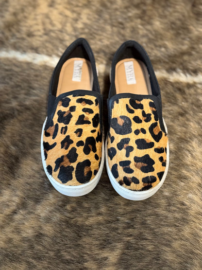 Plush Sneakers- Animal Print