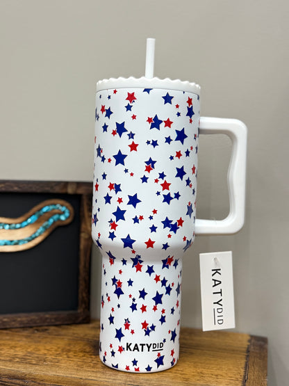 Red, White, & Blue Tumbler