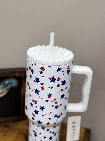 Red, White, & Blue Tumbler