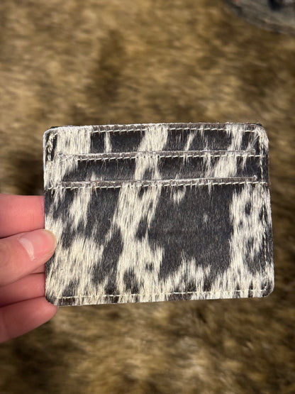 Cowhide Card Holder