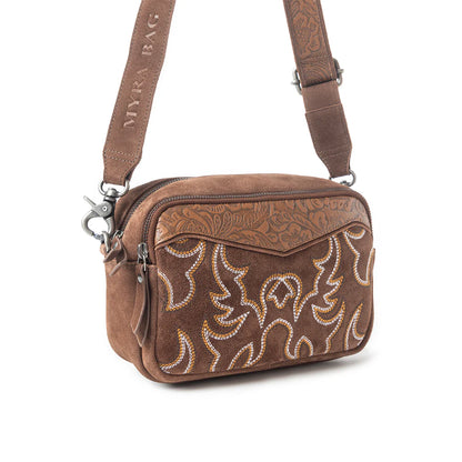 Marla Range Shoulder Bag- Brown